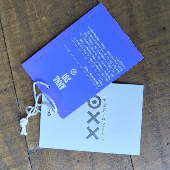 ANNA SUI for Target | Metallic Shimmer ✨️ Shift Mini Dress ~ Gossip Girl - Picture 10 of 11